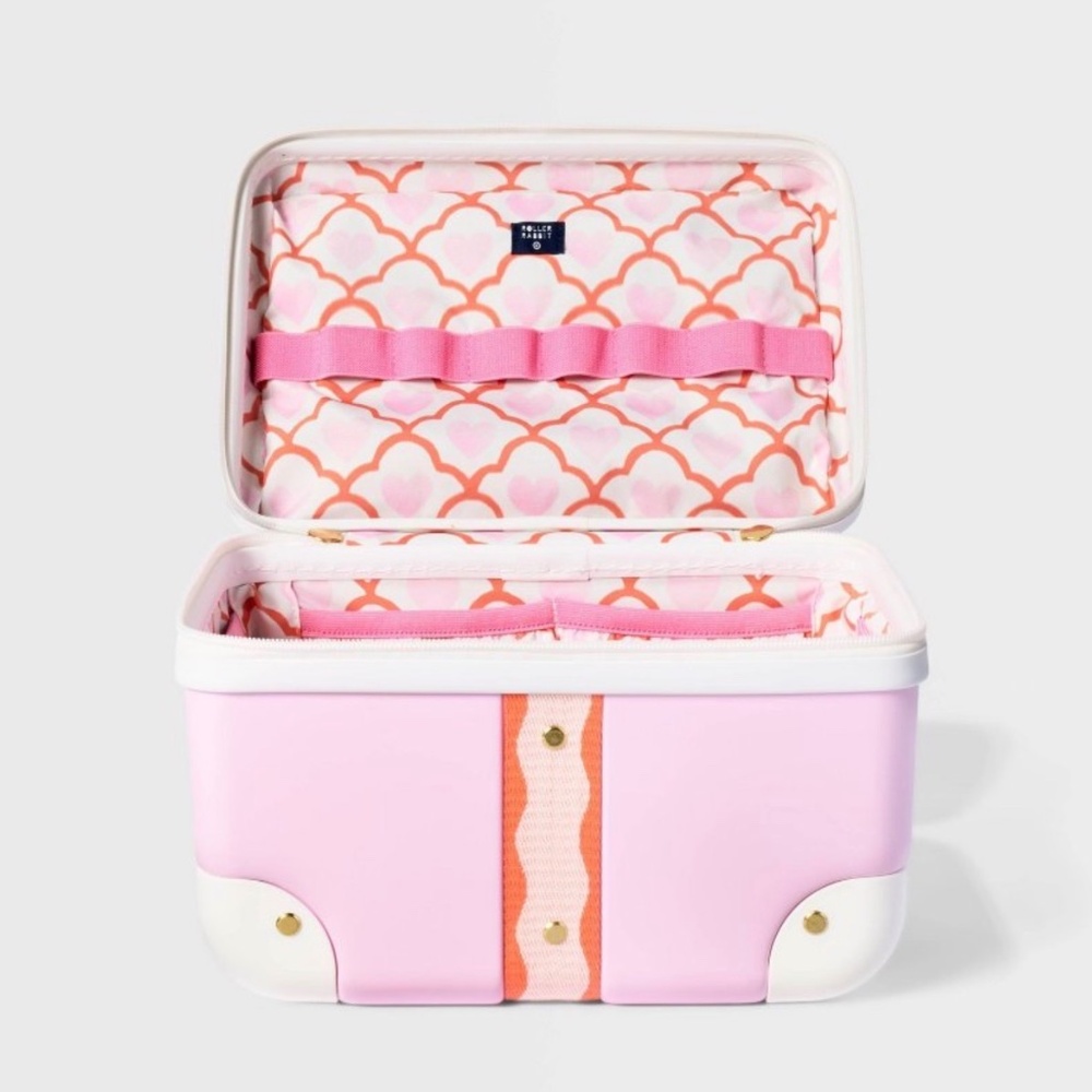 Roller Rabbit x Target Vanity Trunk Case Soft Pink